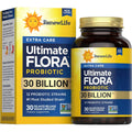 Renew Life Extra Care Digestive Probiotic Capsules, Daily Supplement Supports Immune, Digestive and Respiratory Health, L. Rhamnosus GG, Dairy, Soy and Gluten-Free, 30 Billion CFU, 30 Count
