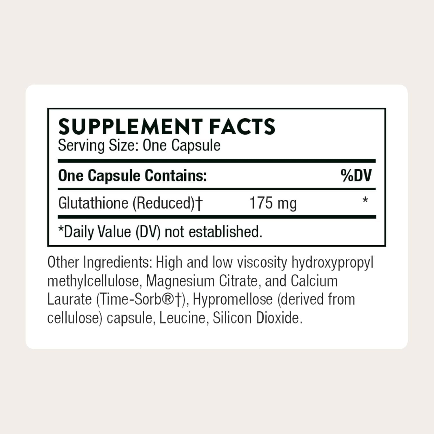 THORNE - Glutathione-Sr - Sustained-Release Supplement - Provides Antioxidant Support for the Liver, Brain, Heart, Lung & Eyes* - NSF Certified for Sport - Gluten, Dairy & Soy-Free - 60 Capsules