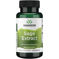 Swanson Sage Extract - Herbal Supplement Promoting Total-Body Health & Protection - Natural Formula for Overall Wellness Support - (100 Capsules, 160Mg Each)