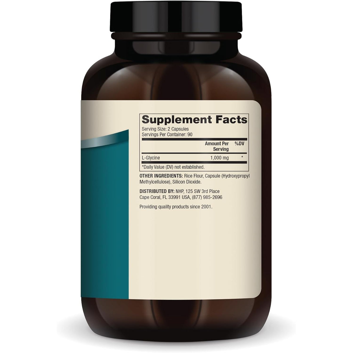 Dr. Mercola L-Glycine - Aids Production of Glutathione & Collagen - Supports Heart, Brain, Digestion, Metabolic & Immune Health - Non-Gmo, Gluten-Free & Soy-Free - 180 Capsules (90 Servings)