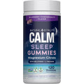 Natural Vitality SLEEP Gummies, Magnesium Supplement with Melatonin and L-Theanine, Vegan, Gluten Free, Helps the Body Ease into Sleep, Blueberry Pomegranate 120 Count