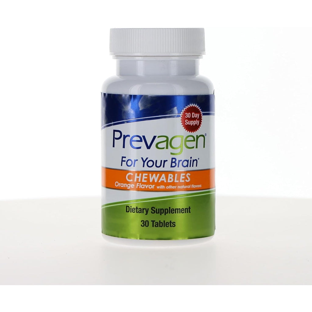 Prevagen Regular Strength Orange Chewables - 60 Tablets (2 Month Supply) | Formulated for Your Brain | 10Mg of Apoaequorin plus Vitamin D3 with 7-Day Pill Minder