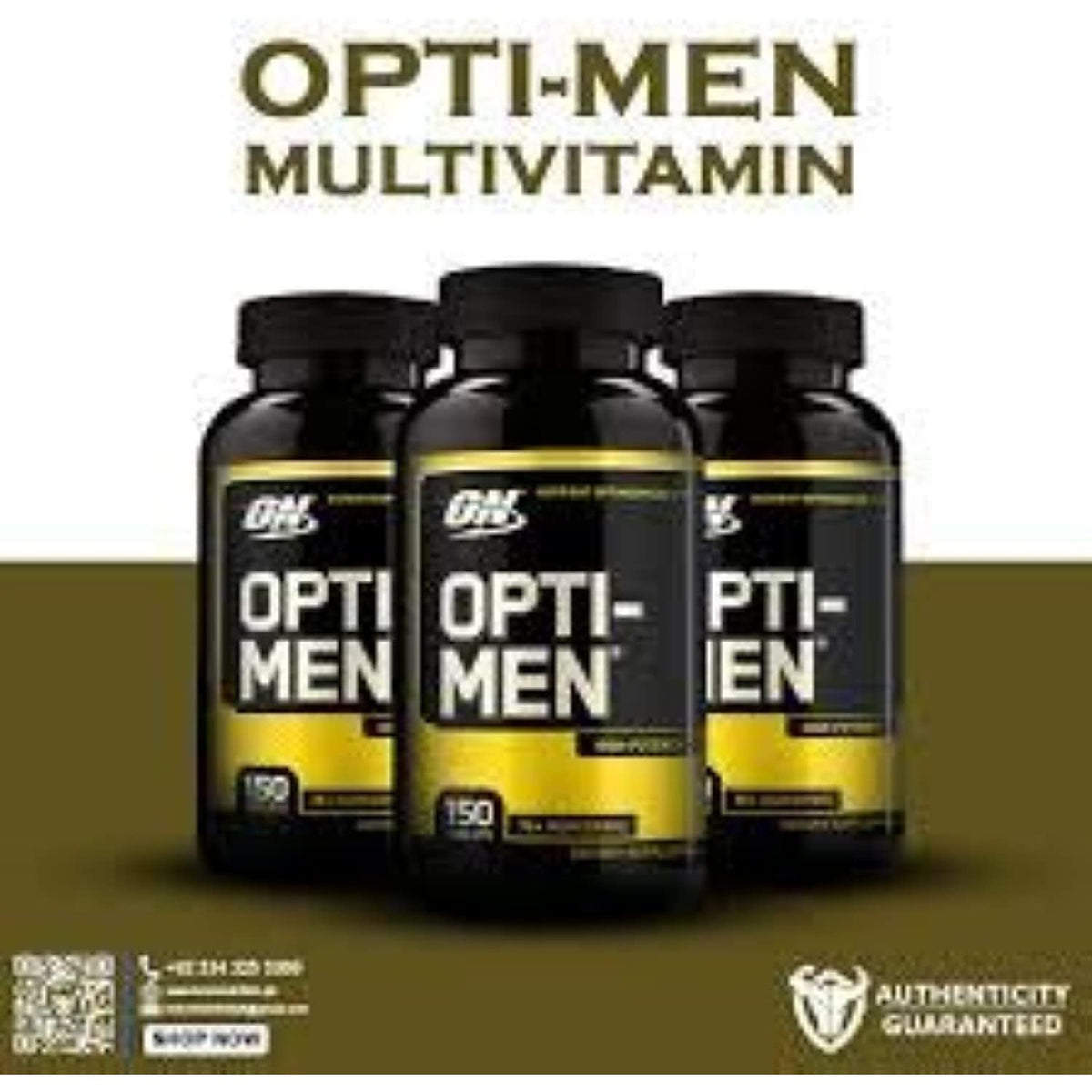Optimum Nutrition Opti-Men Supplement, 150 Count