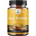 Bee Pollen Pills for Breast Growth 60 Ct - Bee Pollen Supplement 1000Mg Serving with Naturally Occurring B Vitamins Minerals & Enzymes - Breast Support Supplement - Vegetarian Non-Gmo & Gluten Free