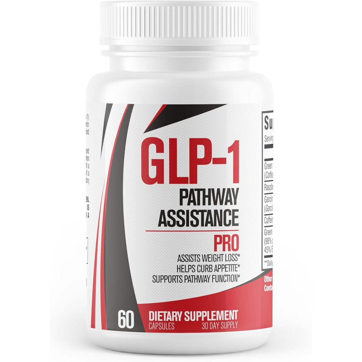 GLP-1 PRO | Weight Loss Pills, Appetite Suppressant & Fat Burner for Men & Women | Supports Healthy Pathways Associated with GLP-1 Activity | 3Rd Party Tested - 60 Capsules for Adults