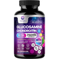 Glucosamine Chondroitin, MSM & Turmeric - Extra Strength Joint Support Supplement with 1500Mg Glucosamine Sulfate per Serving - for Cartilage, Joint Health & Flexibility - Bottled USA - 60 Capsules