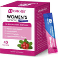 OMOGS Women'S Probiotic,120-Billion-Cfus, 18 Strains, with 3 Prebiotics and Cranberry Extract, Help for Immune Booster, Digestive Health, Gut Health and Vaginal Health