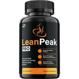 Lean Peak Advanced Formula, Lean Peak Pills Reviews (60 Capsules)