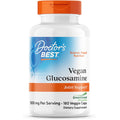Doctor'S Best Vegan Glucosamine Supplement for Men & Women - Glucosamine 1500Mg per 2 Capsules, Joint Health Support for Adults, Gluten Free, Non GMO, Vegetarian/Vegan - 180 Veg Caps