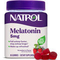 Natrol Melatonin Gummies, Sleep Support, 90 Strawberry-Flavored Adult Melatonin Gummies, 5 Mg Sleep Aids for Adults