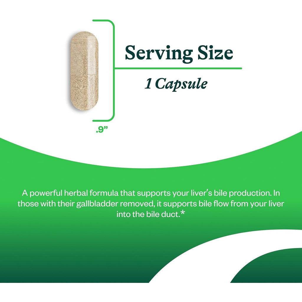 Seeking Health Bile Nutrients, Herbal Digestive Support for Healthy Gallbladder Function and Bile Production, Supports Healthy Fat Digestion and Liver Function (120 Capsules)*