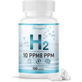 Hydrogen Water Tablets, H2 Molecular Hydrogen with Magnesium, 10 PPM Hydrogen Tablets for Drinking Water, Supports Physical Recovery, Brain Health&Cellular Energy - Non-Gmo, Gluten-Free 120 Tablets.