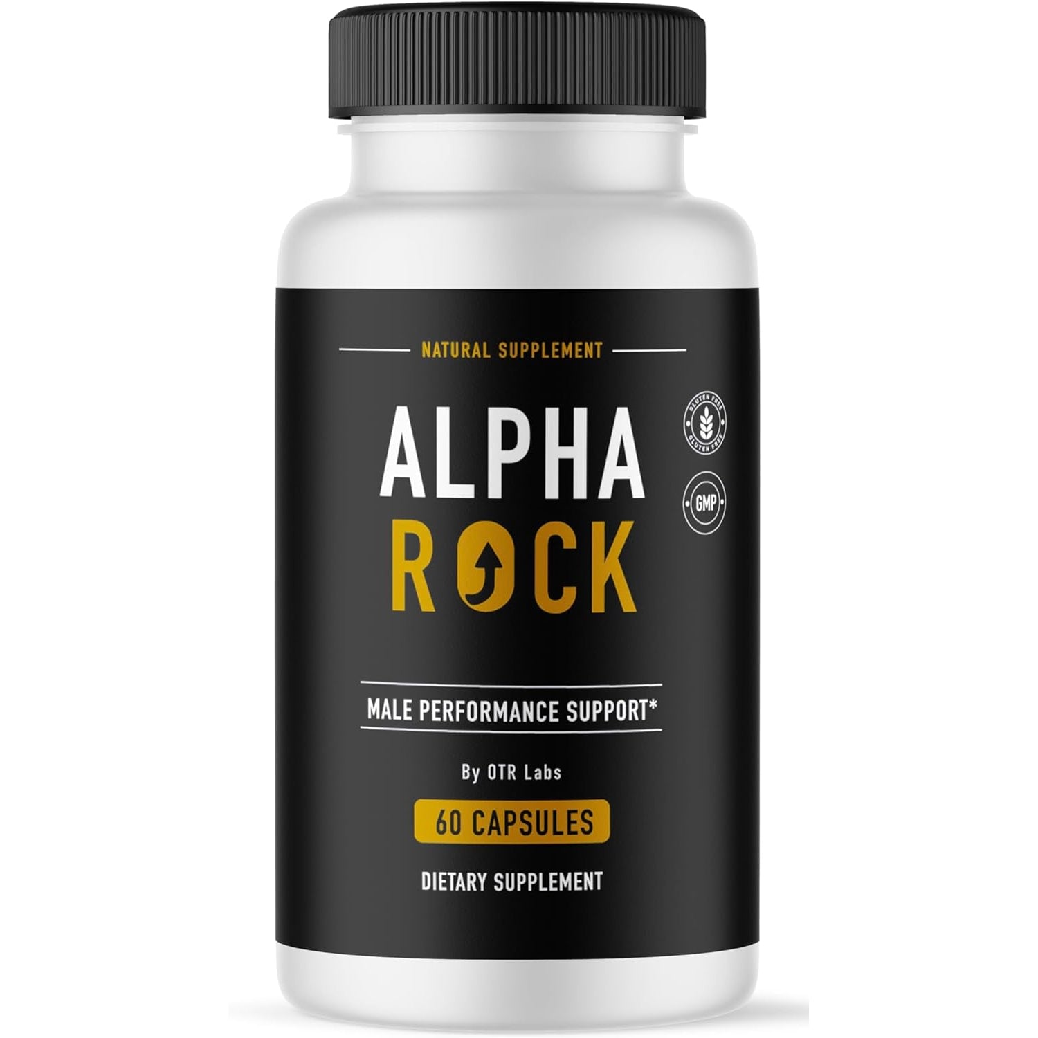 Alpha Rock, Official Advanced Formula Gotas Daily Support Supplement - All Natural for Overall Health & Wellness, 60 Capsules, 1 Month Supply
