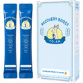 TO. AM Recovery Boost Jelly Stick | Better Mornings after Every Night Out | Korean Pear + DHM | Liver Support + Electrolytes | Pre & Post Drink | Made in Korea | 10 Count