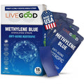 Methylene Blue Supplement for Mental Clarity and Memory – High Purity Pharmaceutical Grade Methylene Blue Strips – Fast-Acting Nootropic Brain Support – Mint Flavor, 15 Count (20Mg per Strip)