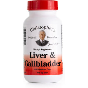 Christopher'S Original Formulas Liver & Gallbladder Formula Capsules - Gallbladder Supplements with Digestive Enzymes & Natural Herbs