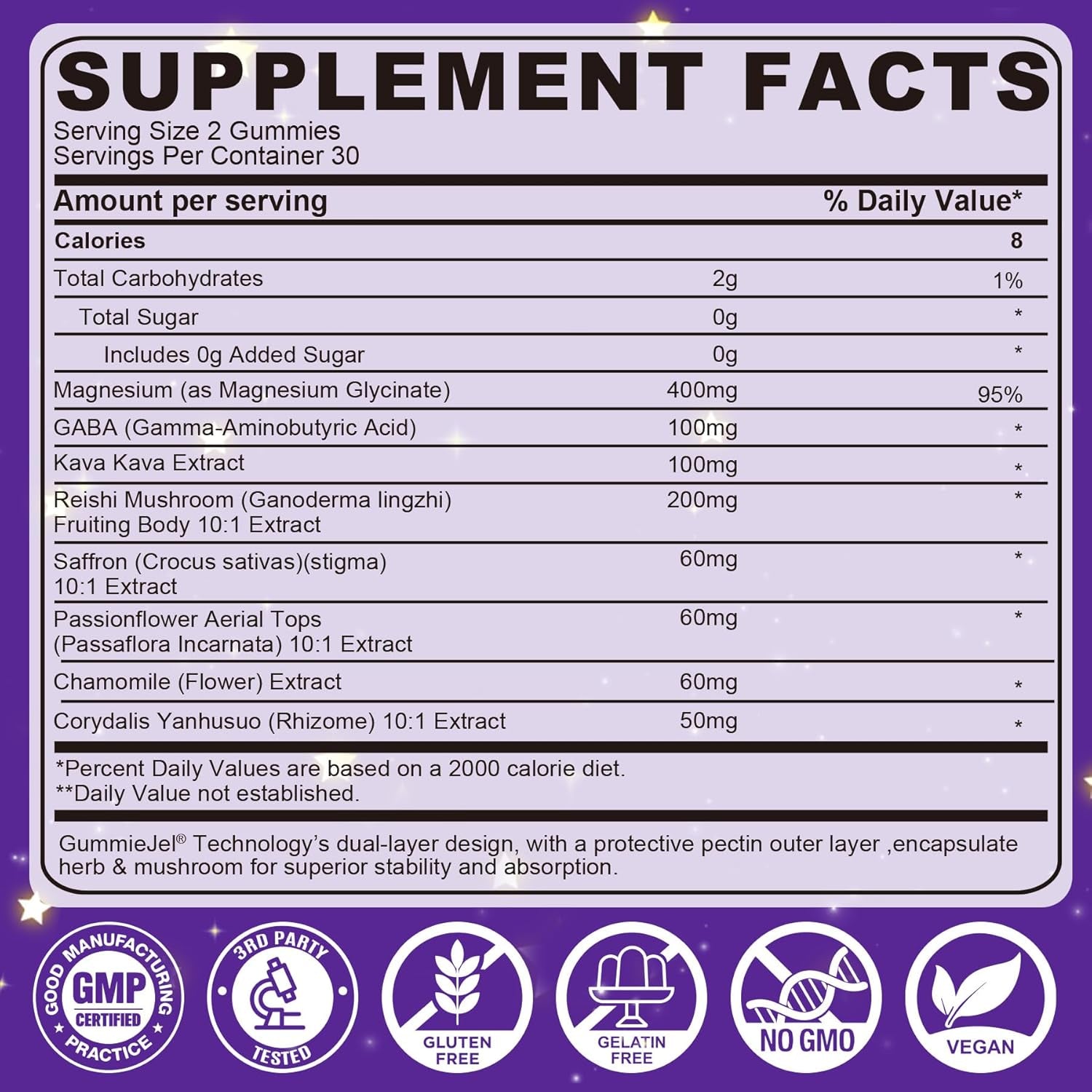 NEVISS Reishi Mushroom Sleep Gummies - Melatonin Free Sleep Gummies for Adult | Reishi, Saffron, Magnesium, GABA & Chamomile - Non-Habit Forming, Help for Deep Relaxation - Vegan, Berry Flavor, 1Pack