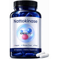 Ultimate Nattokinase Capsules, Nattokinase Supplement Organic 10800 FU per Serving for Heart Health, and Daily Wellness Support, Vegan, Gluten Free, 60 Capsules (1)