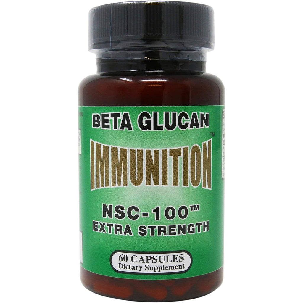 Immunition NSC 100 Beta Glucan Extra Strength - 10 Mg - 60 Capsules