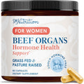 Beef Organ Supplement for Women | Uterus, Ovary, Liver, Spleen, Kidney & Heart | Superfood for Hormone Health & Energy Support | 100% Grass Fed & Pasture Raised Beef Organs for Women | 60 Ct.