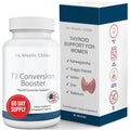 Dr. Westin Childs T3 Conversion Booster - Thyroid Support for Women & Men with Hypothyroidism & Hashimoto’S, Iodine, Ashwagandha, Guggul Extract, Selenium & Zinc Complex, 60 Servings