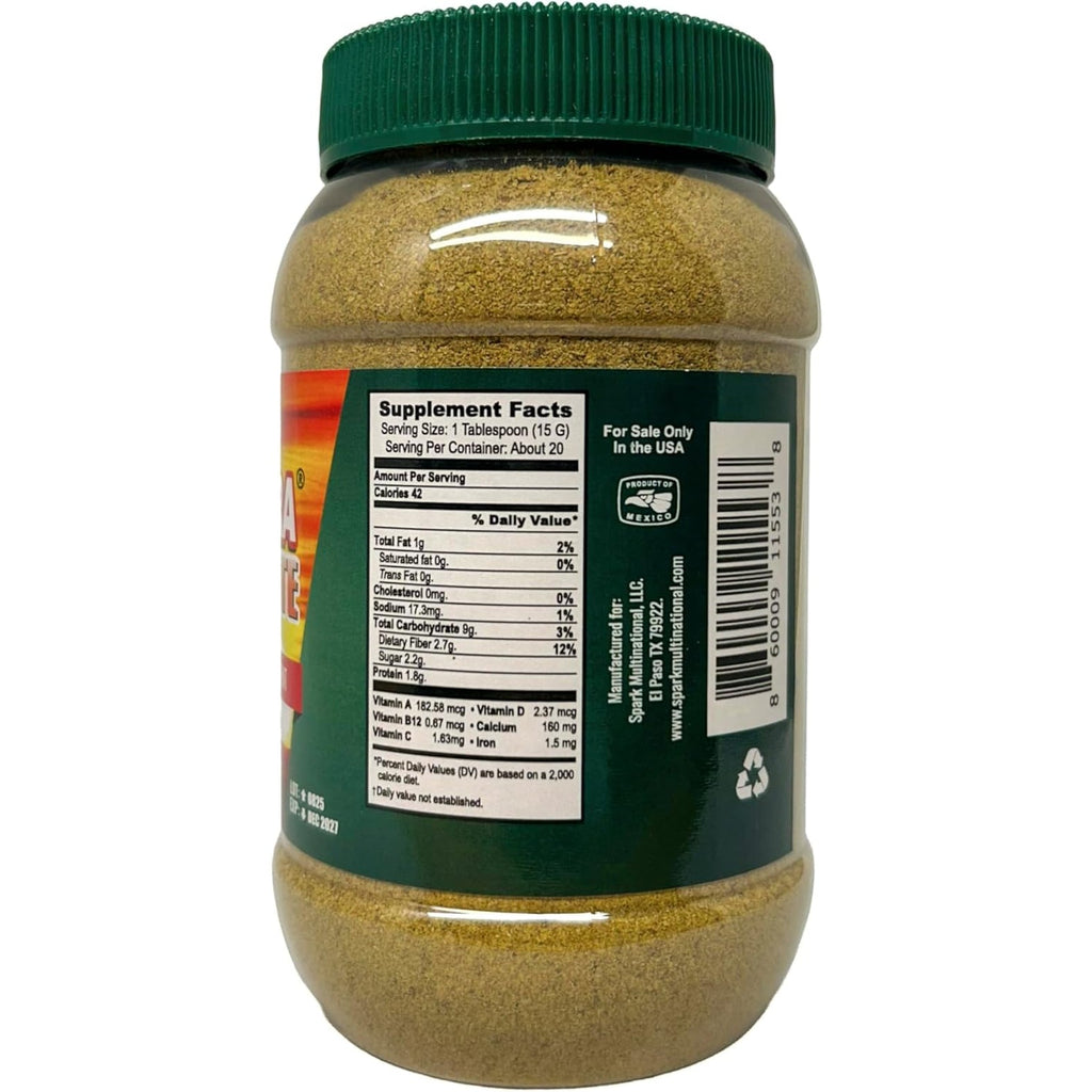 MX Dietary Fiber Supplement Powder 300G - Supports Digestive Health and Weight Management | Suplemento De Fibra Dietética En Polvo, 300G - Apoya La Salud Digestiva Y El Control De Peso