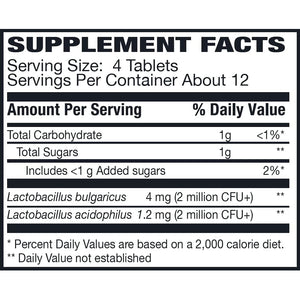 Rising Health - Floranex Tablets - Lactobacillus Probiotic Dietary Supplements - 50 Tablets
