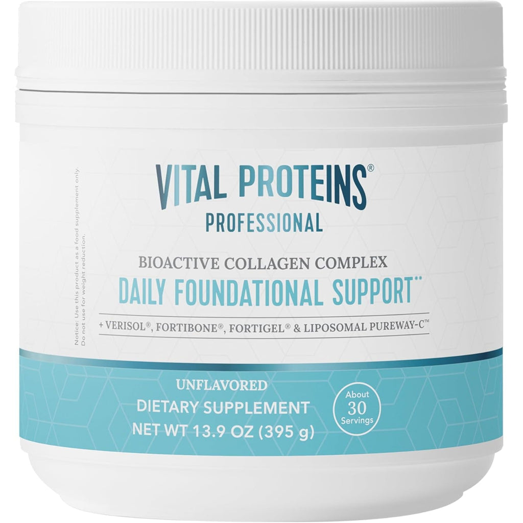 Vital Proteins® Professional Daily Foundational Support, 12G Bioactive Collagen Peptides, Reduces Fine Lines & Wrinkles, Supports Joint Mobility**