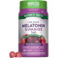 Nature'S Truth Melatonin Gummies | 1Mg | 60 Count | Mixed Berry Flavor | Vegan, Non-Gmo & Gluten Free Supplement