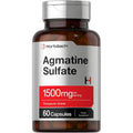 Horbäach Agmatine Sulfate Capsules 1500Mg | 60 Pills | Pharmaceutical Grade | Non-Gmo, Gluten Free Supplement