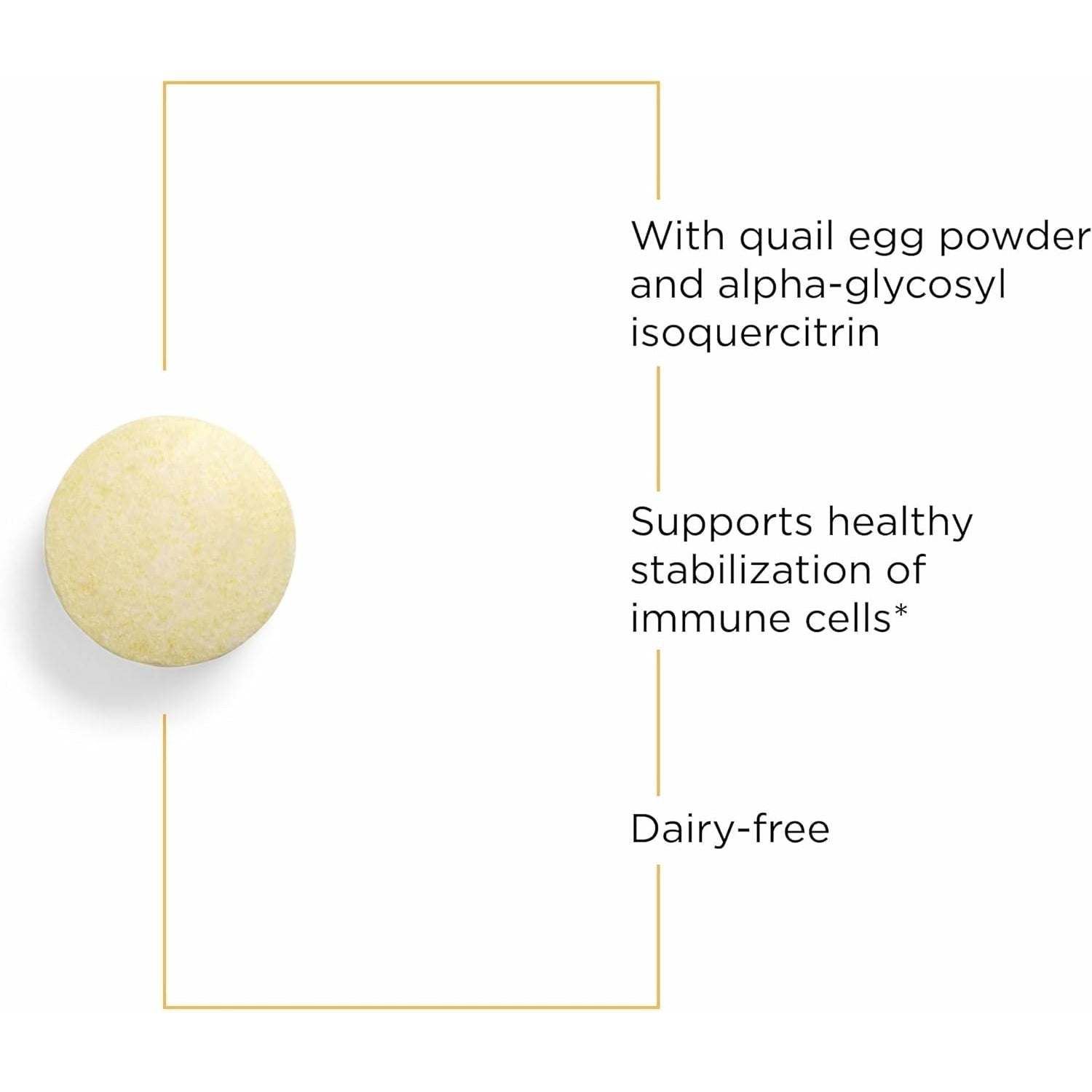 Integrative Therapeutics Allqlear - Seasonal Supplement for Immune Support *- Quail Egg Powder Blend - Dairy-Free - Berry Flavored, 60 Chewable Tablets (30 Servings)