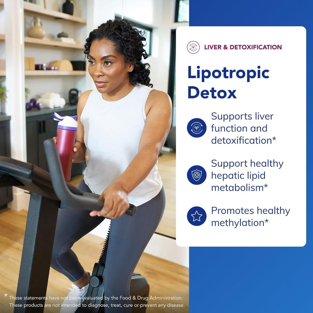 Pure Encapsulations Lipotropic Detox | Hypoallergenic Supplement Supports Liver Function and Detoxification | 120 Capsules