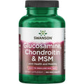 Swanson Glucosamine, Chondroitin & MSM - Cartilage & Joint Health Supplement* - Supports Mobility & Flexibility* - Easy-To-Swallow Mini Tablets - Gluten Free & Non-Gmo - 360 Mini-Tablets
