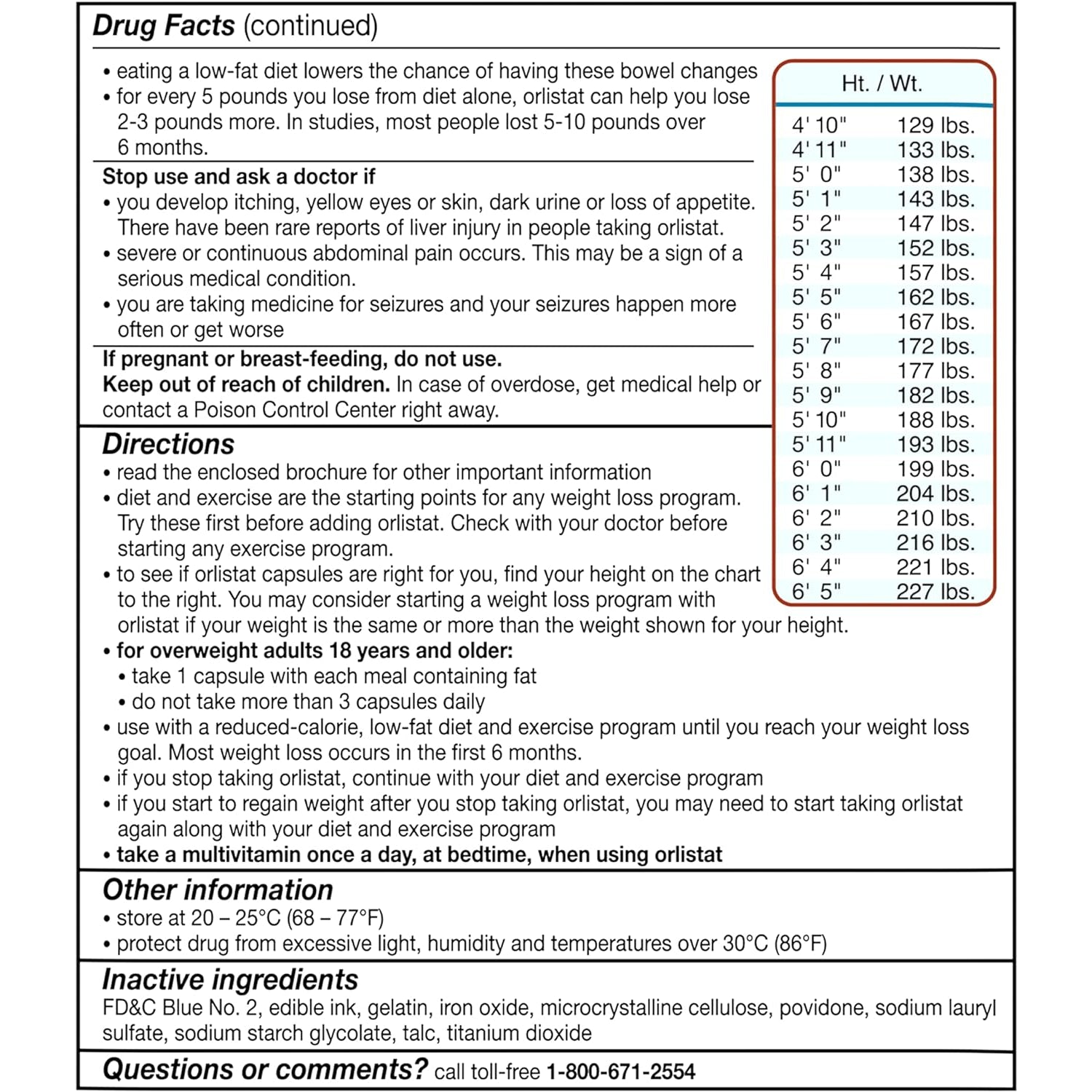 Alli Diet Weight Loss Supplement Pills, Orlistat 60Mg Capsules, 170 Count