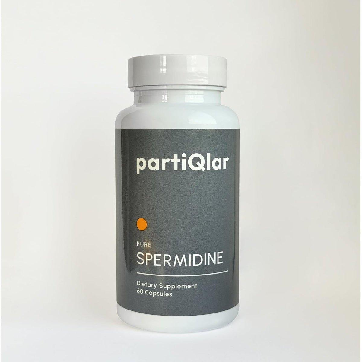 Partiqlar Spermidine Supplement 8Mg - High Purity Wheat Germ Extract for Autophagy & Cellular Renewal - Advanced Anti-Aging & Longevity Support - 60 Veggie Capsules