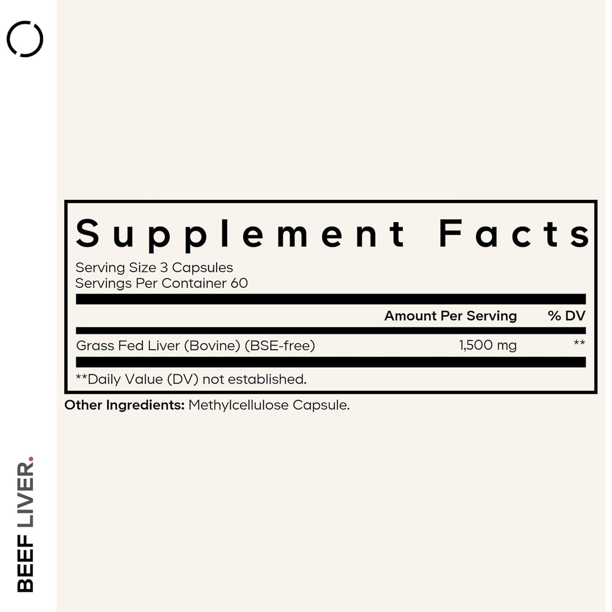 Codeage Grass Fed Beef Liver Supplement Superfood, Freeze Dried, Non-Defatted, Desiccated Glandulars Bovine Pills, Pasture Raised Beef Vitamins, Non-Gmo Liver Meat, 180 Capsules