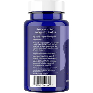 Santo Remedio Buenas Noches Sleep Support with Zylaria®, Melatonin & DE111® Probiotics – Digestive & Nighttime Support Supplement by Dr Juan Rivera – 60 Vegetarian Capsules