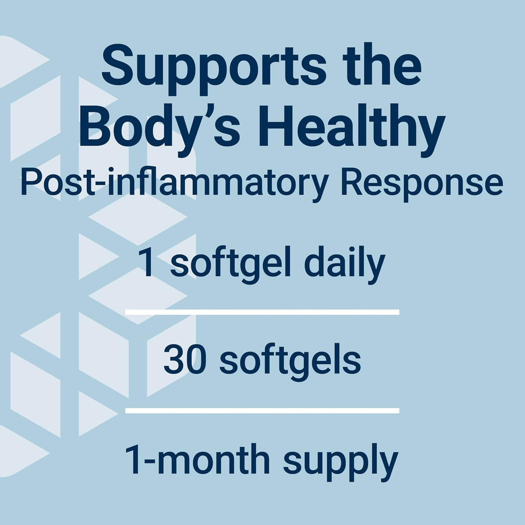 Life Extension Pro-Resolving Mediators, 18-HEPE, 17-HDHA, 14-HDHA, Supports the Body’S Natural Post-Inflammatory Response, Gluten Free, Non-Gmo, 30 Softgels