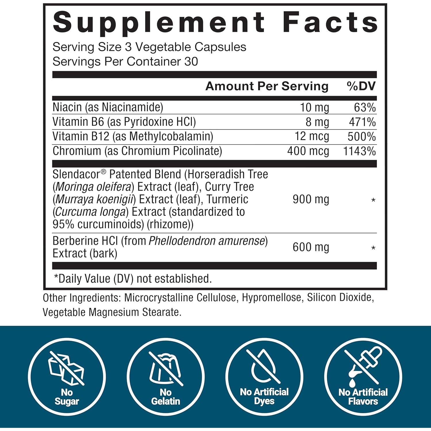 Force Factor Glucoslim Weight Loss Pills & Metabolism Booster, Non-Stimulant Thermogenic Fat Burner & Appetite Suppressant, with Clinically Studied Slendacor, 90 Vegetable Capsules