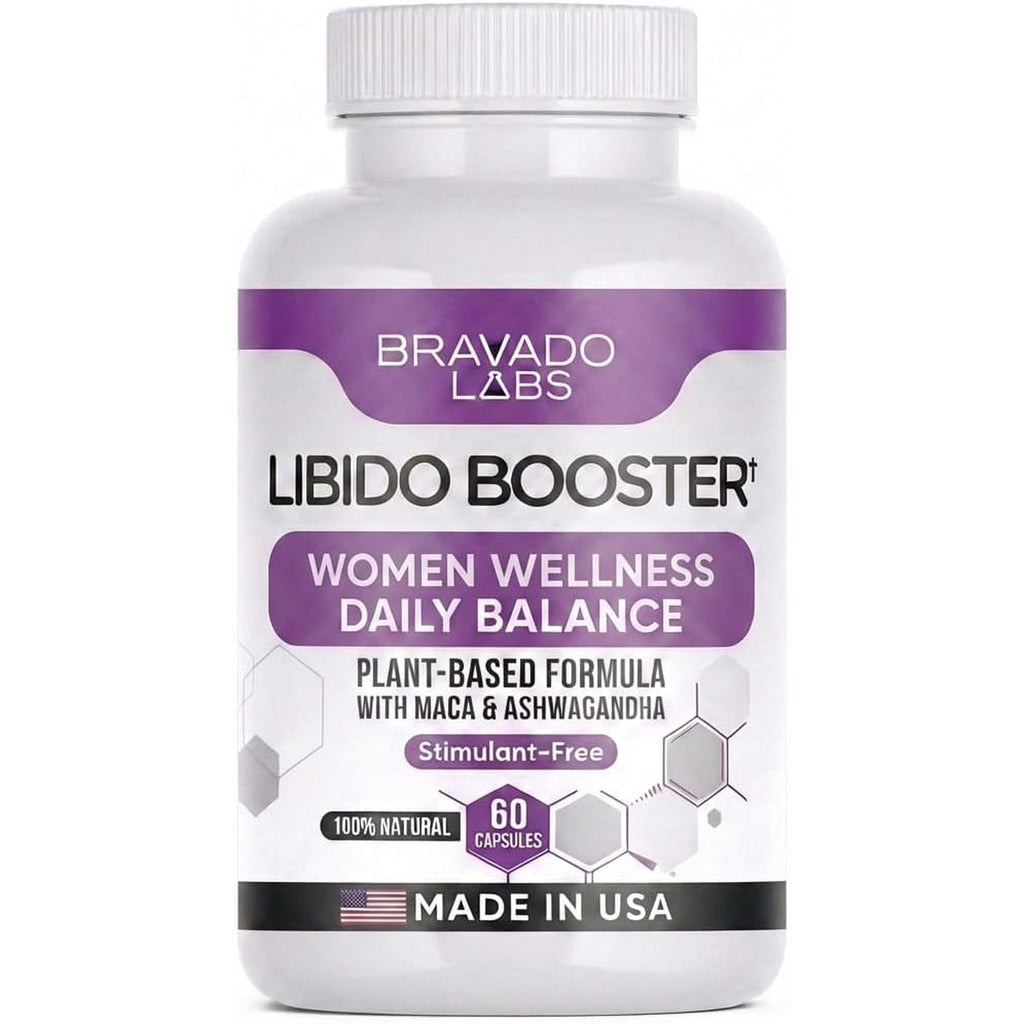 Female Libido Booster for Women – Advanced Women’S Intimacy & Confidence Support – Plant-Based Herbal Blend with Maca, Ginseng & L-Arginine – Made in USA – 60 Capsules