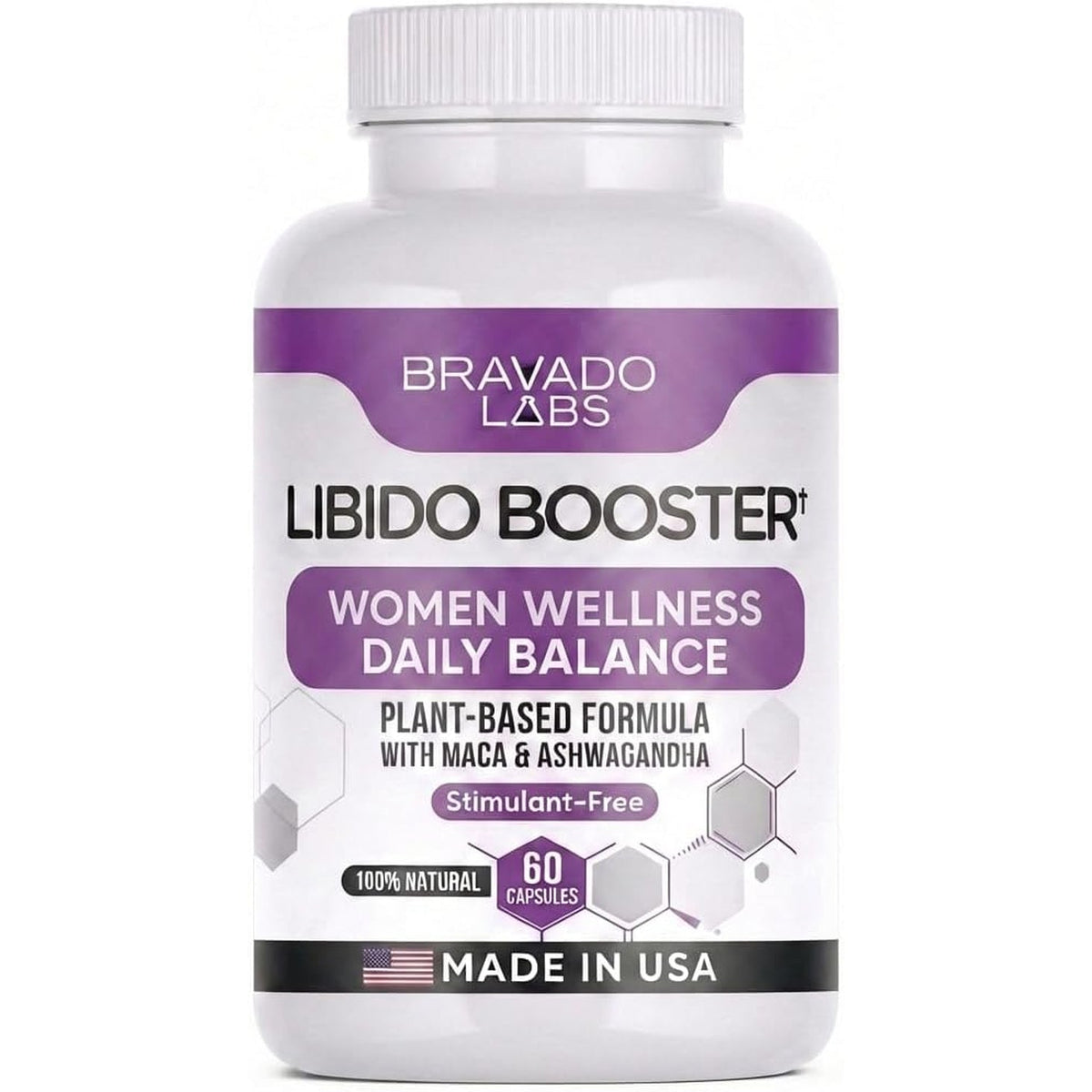 Female Libido Booster for Women – Advanced Women’S Intimacy & Confidence Support – Plant-Based Herbal Blend with Maca, Ginseng & L-Arginine – Made in USA – 60 Capsules
