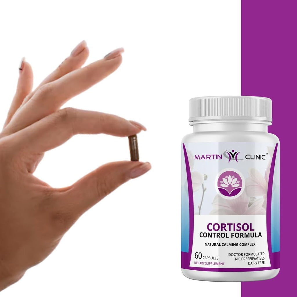 Cortisol Stress Balance + Calm Recovery — Daily Support for Healthy Stress Response & Emotional Stability — 90 Capsules
