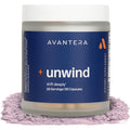Avantera Unwind - Stress and Sleep Supplement for Adults - Support Healthy Stress Levels & Improve Sleep Efficiency - Magnesium, Melatonin, Ashwagandha, & More - 56 Vegan Capsules