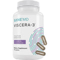 SANE MD - Viscera 3 Postbiotics with Tributyrin - Sodium Butyrate Supplement for Gas and Bloating Relief - Gut Health - IBS & Leaky Gut Butyric Acid Supplement - NSF Certified - 30 Capsules