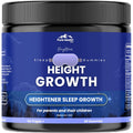 Heightener Height Growth Sleep Gummies - Vitamins to Grow Taller for True Height Potential, Natural Height Booster Increase Supplement for Kids and Adults | Calcium & Melatonin Multivitamin - 60 Gummy