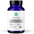 Ora Organic Probiotics with Prebiotics for Digestive Health 16 Billion CFU - Trust Your Gut - Strains - Acidophilus Lactobacillus Breve Bifidum Lactis