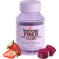 Lemme Fiber & Probiotic Gummies for Adults, Promotes Regularity & Digestive Health, No Sugar Added Strawberry Flavor, 4G Prebiotic Fiber & Clinically Studied Probiotic Strains, (60 Count)