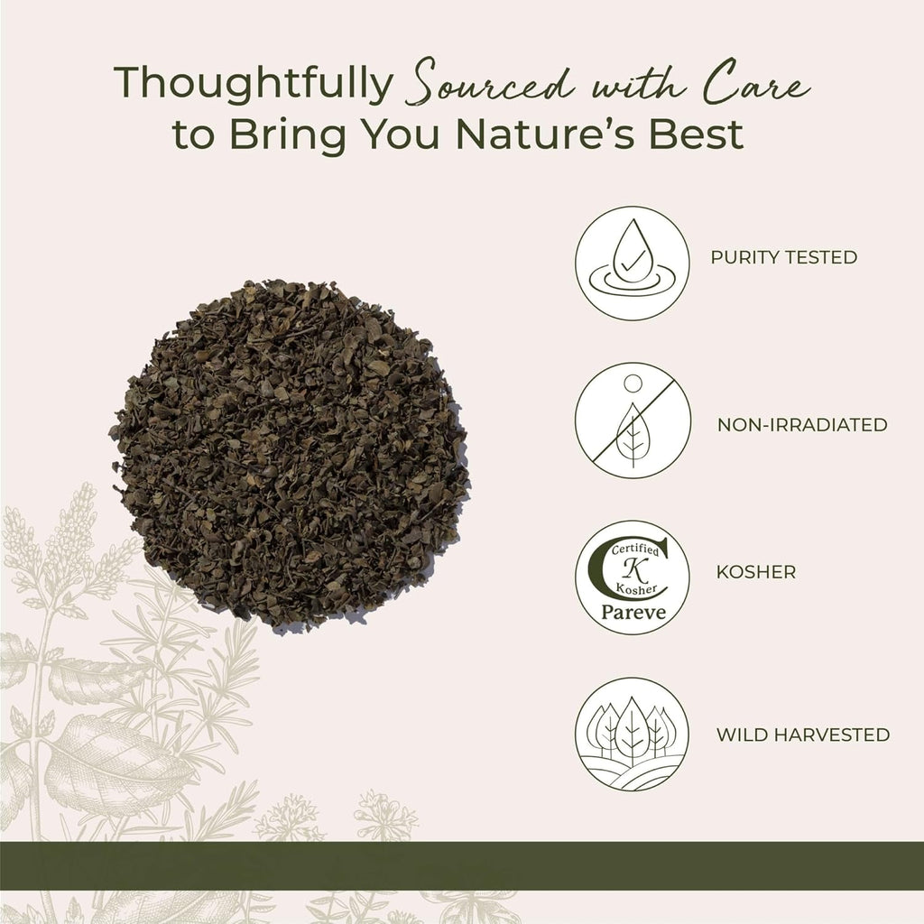 Starwest Botanicals Wildcrafted Chaparral Leaf - Dried Loose Leaf Herb for Tea, Sourced from Creosote Bush, Cut & Sifted, Certified Kosher - Bulk 1 Lb Bag