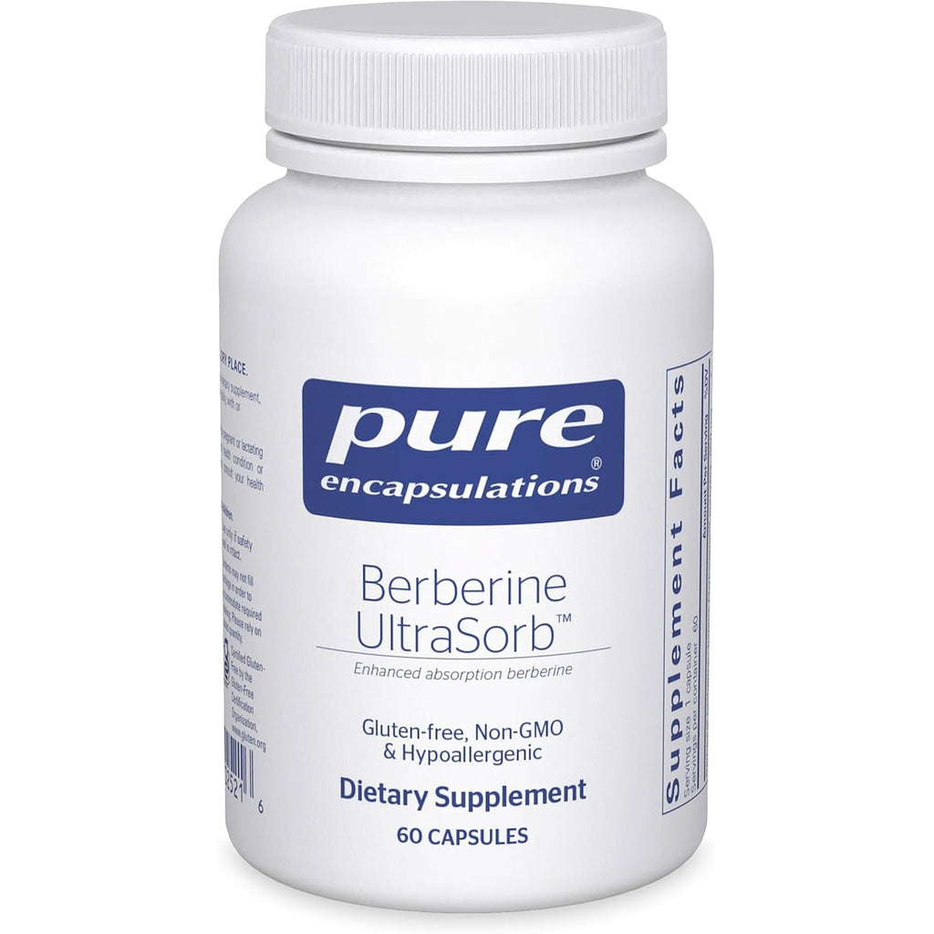 Pure Encapsulations Berberine Ultrasorb - Enhanced Absorption Berberine Phytosome 550 Mg - Supports Metabolic & Cardiometabolic Health* - 60 Capsules