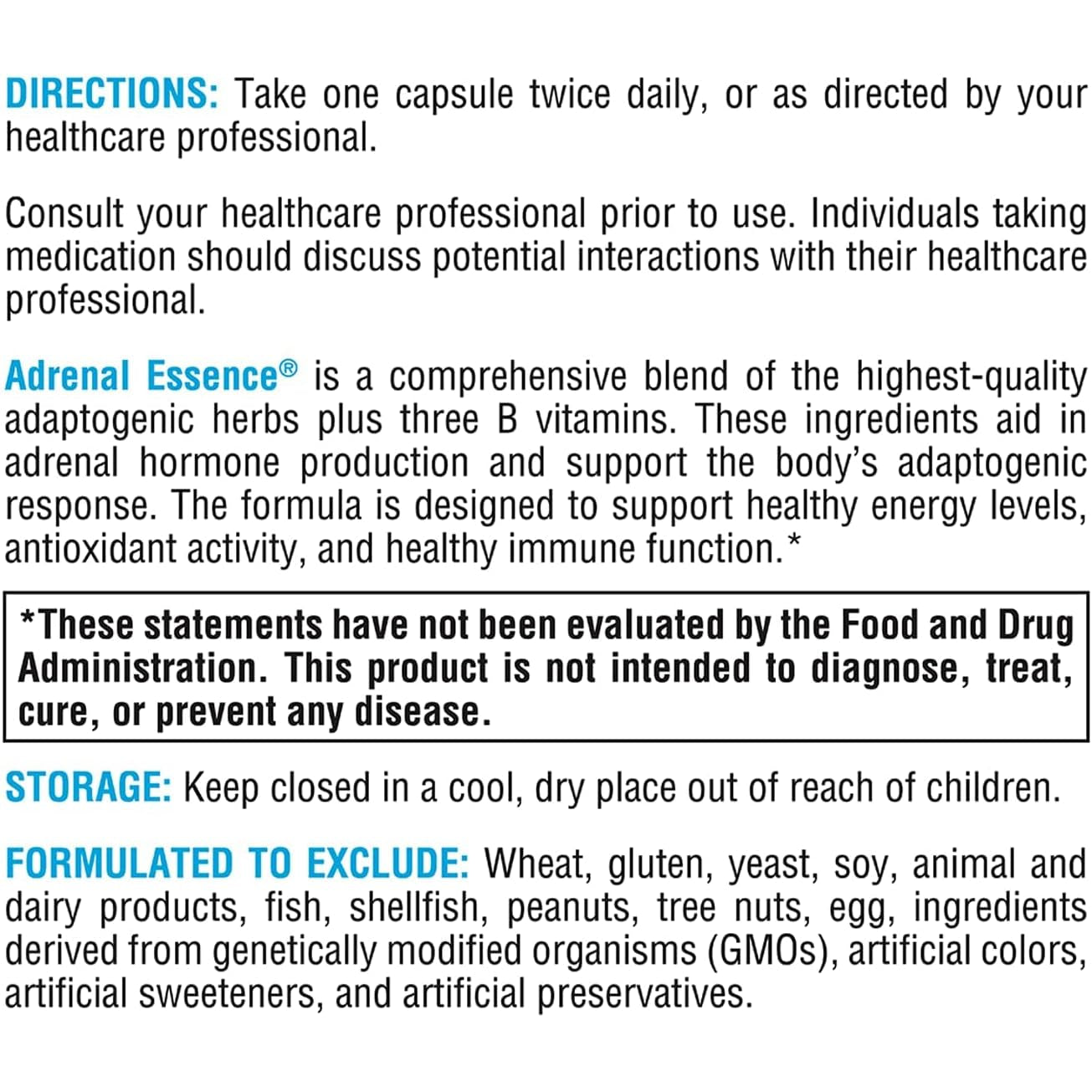 XYMOGEN Adrenal Essence - Adrenal Support Supplement for Healthy Energy Levels & Immune Function* - Non-Gmo, Gluten-Free, Dairy Free - 120 Capsules